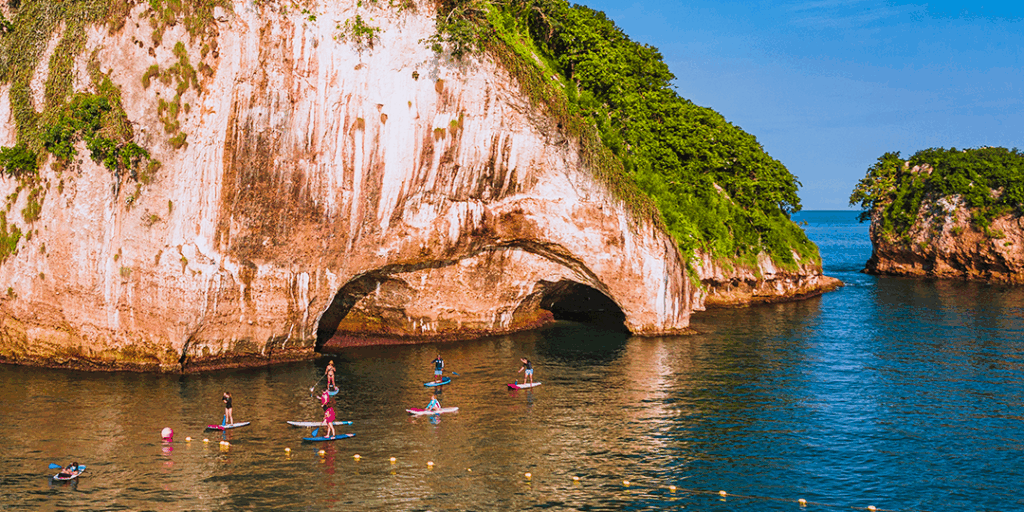 Paddle en Los Arcos de Mismaloya (1)